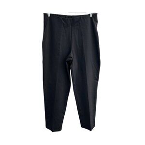 Isabella Bird Womens Black Pleated Stretch Pants SZ Extra Large